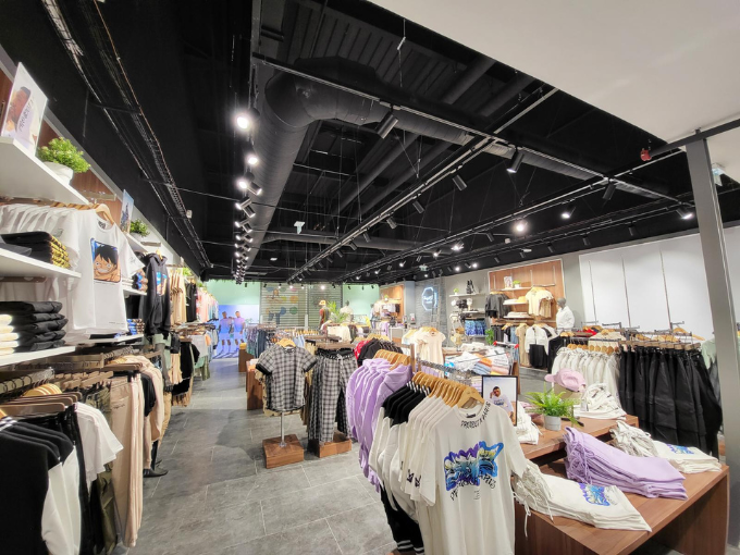Rénovation de l'éclairage d'un magasin